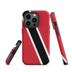 Trinidad & Tobago Flag Tough Cellphone Case for iPhone® - Conscious Apparel Store
