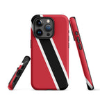 Trinidad & Tobago Flag Tough Cellphone Case for iPhone® - Conscious Apparel Store