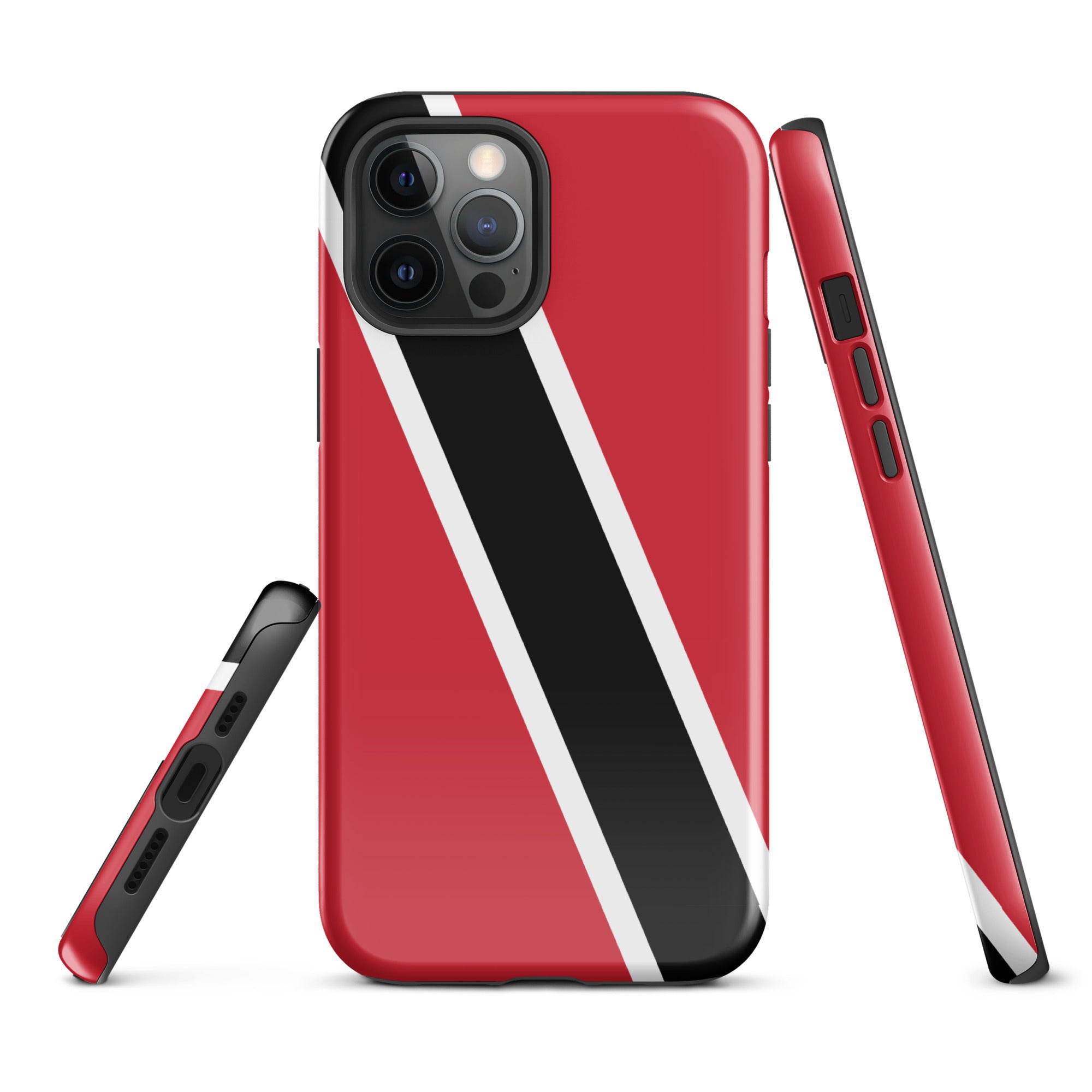 Trinidad & Tobago Flag Tough Cellphone Case for iPhone® - Conscious Apparel Store