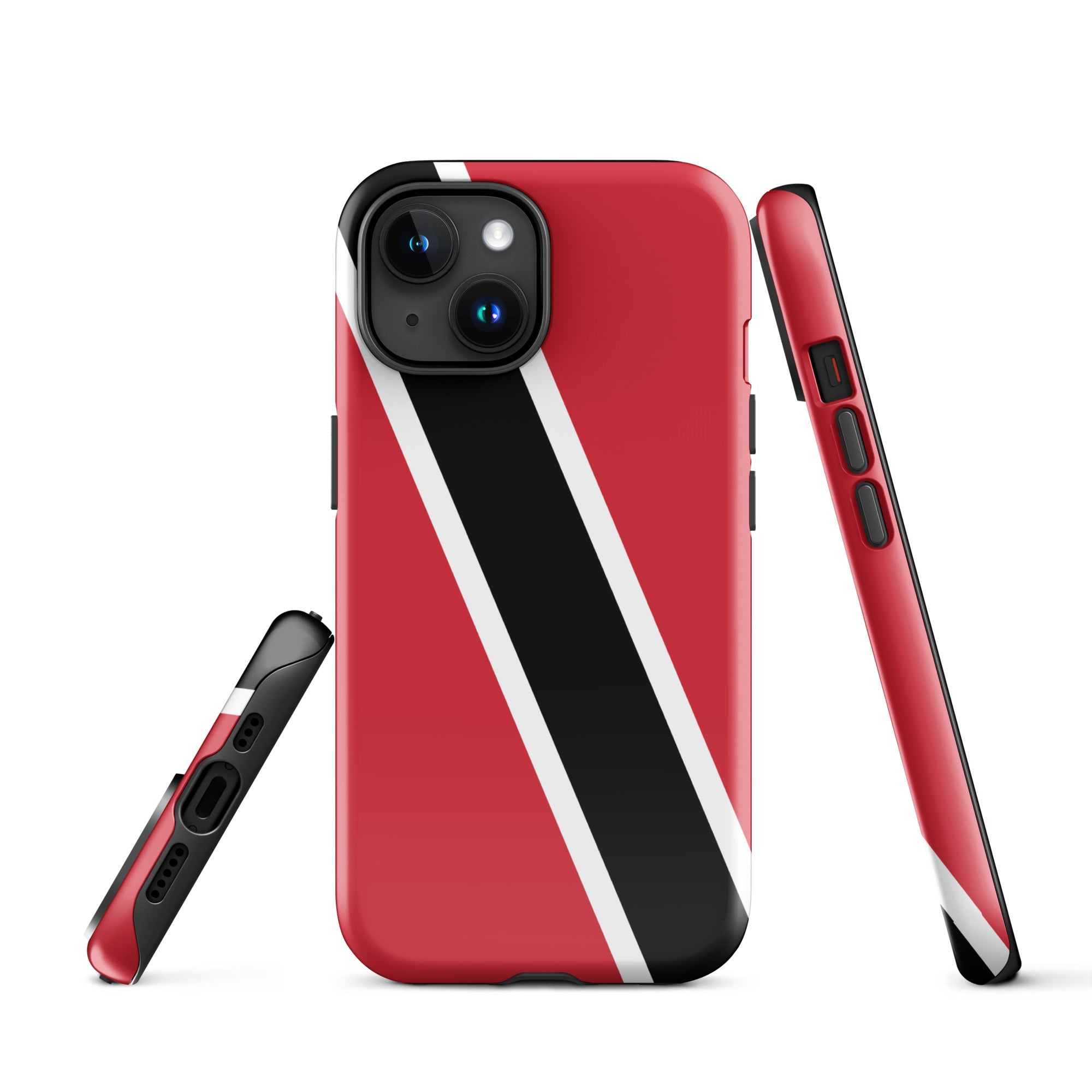 Trinidad & Tobago Flag Tough Cellphone Case for iPhone® - Conscious Apparel Store