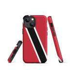 Trinidad & Tobago Flag Tough Cellphone Case for iPhone® - Conscious Apparel Store