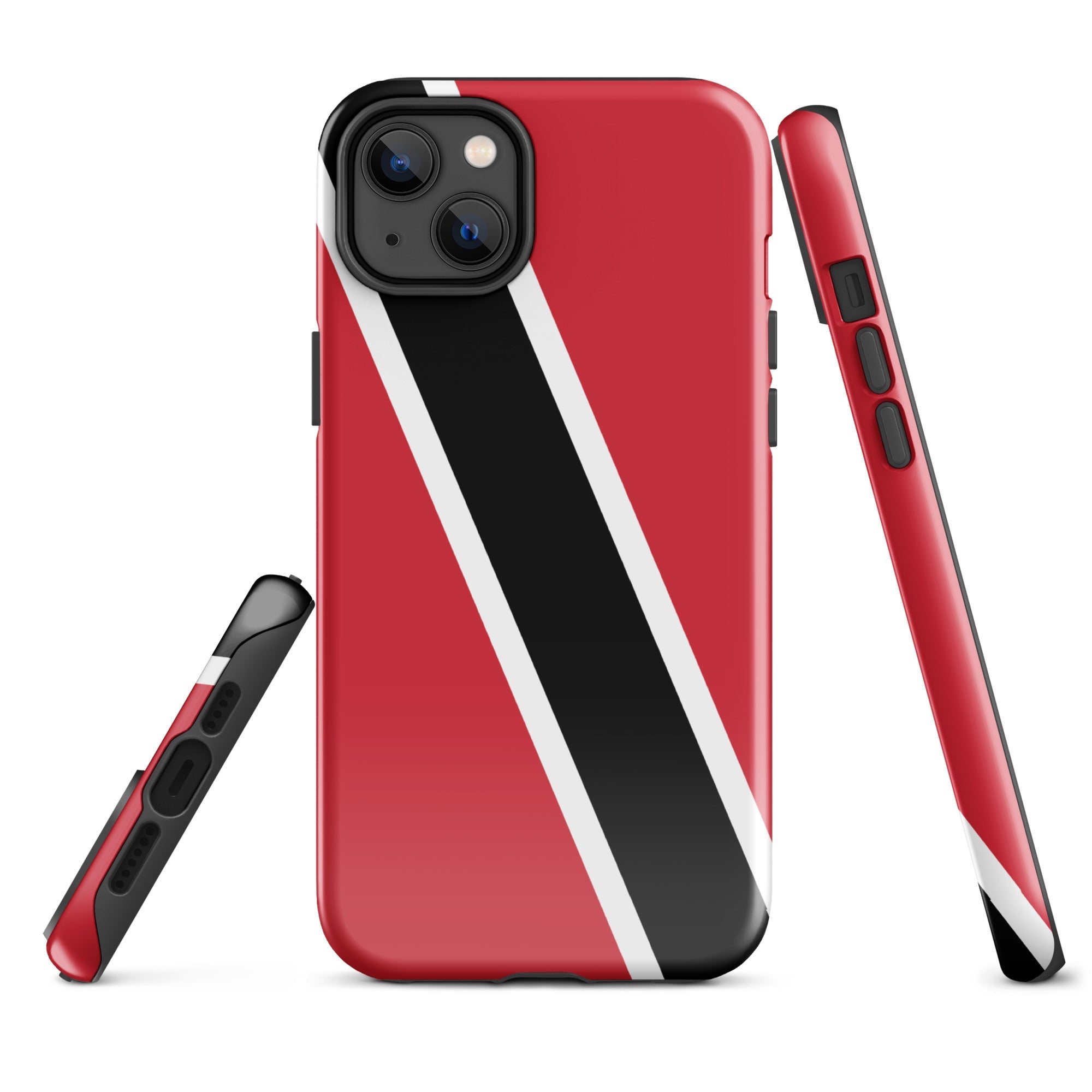 Trinidad & Tobago Flag Tough Cellphone Case for iPhone® - Conscious Apparel Store