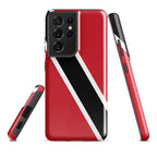 Trinidad &Tobago Flag Tough Cellphone case for Samsung® - Conscious Apparel Store