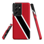 Trinidad &Tobago Flag Tough Cellphone case for Samsung® - Conscious Apparel Store