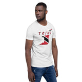 Trinidad & Tobago Flag Trini Short-Sleeve Unisex T-Shirt - Conscious Apparel Store