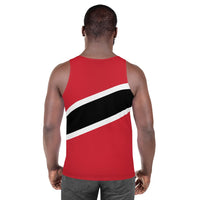 Trinidad & Tobago Flag Unisex Tank Top - Conscious Apparel Store