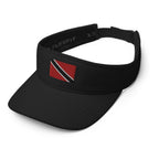 Trinidad & Tobago Flag Visor - Conscious Apparel Store