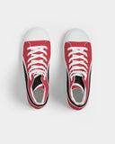 Trinidad & Tobago Flag Women's Hightop Canvas Shoe Sneakers - Conscious Apparel Store