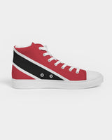 Trinidad & Tobago Flag Women's Hightop Canvas Shoe Sneakers - Conscious Apparel Store