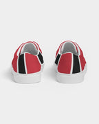 Trinidad & Tobago Flag Women's Lace Up Canvas Shoe - Conscious Apparel Store