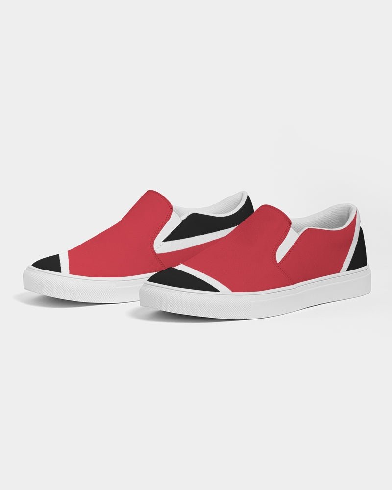 Trinidad & Tobago Flag Women's Slip-On Canvas Shoe Sneakers - Conscious Apparel Store