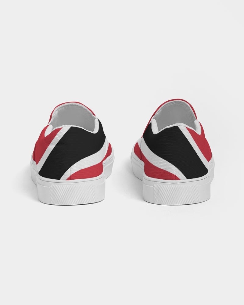 Trinidad & Tobago Flag Women's Slip-On Canvas Shoe Sneakers - Conscious Apparel Store