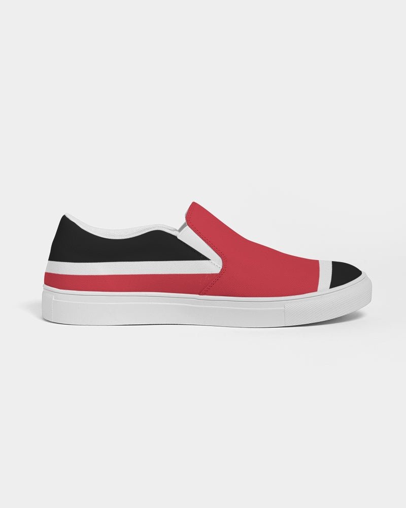 Trinidad & Tobago Flag Women's Slip-On Canvas Shoe Sneakers - Conscious Apparel Store