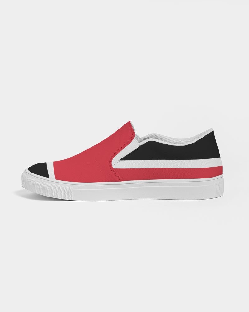 Trinidad & Tobago Flag Women's Slip-On Canvas Shoe Sneakers - Conscious Apparel Store