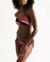 Trinidad & Tobago Flag Women's String Bikini - Conscious Apparel Store