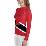 Trinidad & Tobago Flag Youth Rash Guard - Conscious Apparel Store