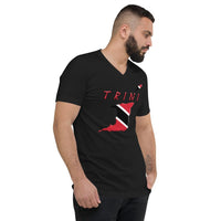 Trinidad & Tobago Trini Unisex Short Sleeve V-Neck T-Shirt - Conscious Apparel Store