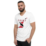 Trinidad & Tobago Trini Unisex Short Sleeve V-Neck T-Shirt - Conscious Apparel Store