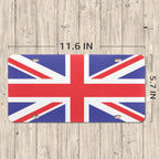United Kingdom Flag Custom License Plate - Conscious Apparel Store