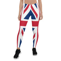 United Kingdom Flag Leggings - Conscious Apparel Store