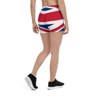 United Kingdom Flag Leggings Shorts - Conscious Apparel Store