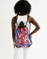 United Kingdom Flag Splash-Camo Canvas Drawstring Bag - Conscious Apparel Store