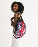 United Kingdom Flag Splash-Camo Canvas Drawstring Bag - Conscious Apparel Store