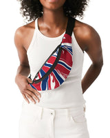 United Kingdom Flag Splash-Camo Crossbody Sling Bag - Conscious Apparel Store