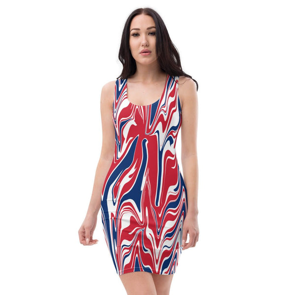 United Kingdom Flag Splash-Camo Dress - Conscious Apparel Store