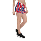 United Kingdom Flag Splash-Camo Leggings Shorts - Conscious Apparel Store