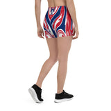 United Kingdom Flag Splash-Camo Leggings Shorts - Conscious Apparel Store