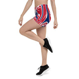 United Kingdom Flag Splash-Camo Leggings Shorts - Conscious Apparel Store