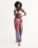 United Kingdom Flag Splash-Camo Swim Cover Up - Conscious Apparel Store