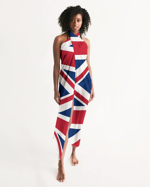 United Kingdom Flag Swim Cover Up - Conscious Apparel Store
