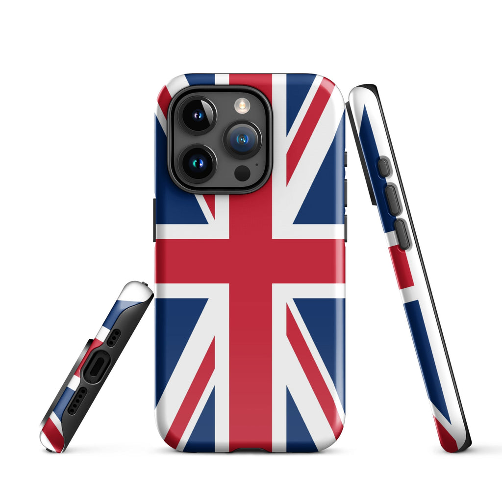 United Kingdom Flag Tough Cellphone Case for iPhone® - Conscious Apparel Store