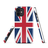United Kingdom Flag Tough Cellphone Case for iPhone® - Conscious Apparel Store