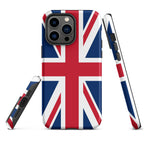 United Kingdom Flag Tough Cellphone Case for iPhone® - Conscious Apparel Store
