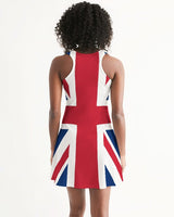 United Kingdom Flag Women's Racerback Dress - Conscious Apparel Store