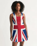 United Kingdom Flag Women's Racerback Dress - Conscious Apparel Store