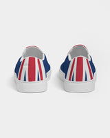 United Kingdom Flag Women's Slip-On Canvas Shoe - Conscious Apparel Store