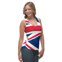 United Kingdom Flag Women's Tank Top - Conscious Apparel Store