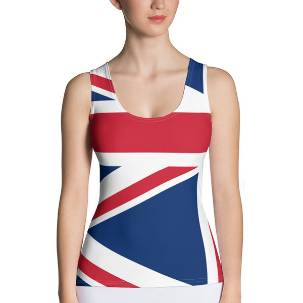 United Kingdom Flag Women's Tank Top - Conscious Apparel Store