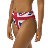 United Kingdom high-waisted bikini bottom - Conscious Apparel Store