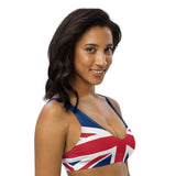 United Kingdom padded bikini top - Conscious Apparel Store