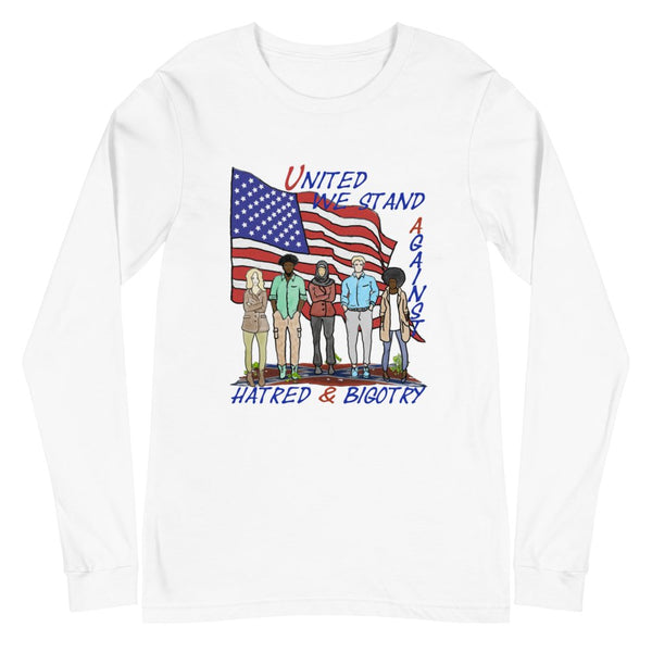 United We Stand Unisex Long Sleeve T-Shirt - Conscious Apparel Store
