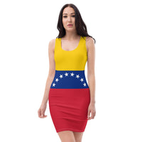 Venezuela Flag Bodycon dress - Conscious Apparel Store