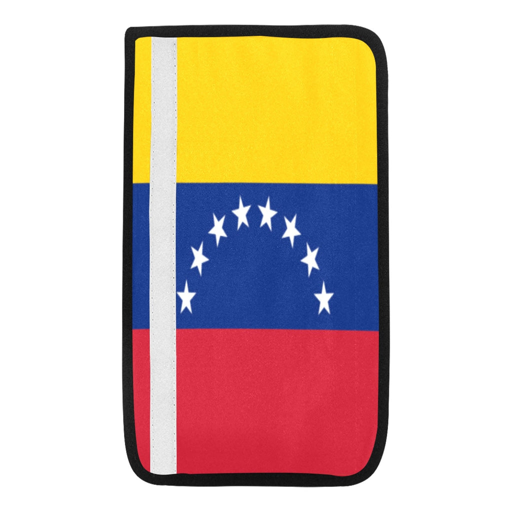 Venezuela Flag Car Seat Belt Cover 7''x12.6'' (Pack of 2) - Conscious Apparel Store