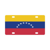 Venezuela Flag Classic License Plate - Conscious Apparel Store