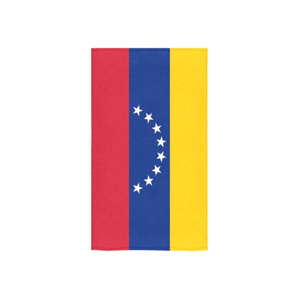 Venezuela Flag Custom Towel 16"x28" - Conscious Apparel Store