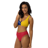 Venezuela Flag high-waisted bikini - Conscious Apparel Store